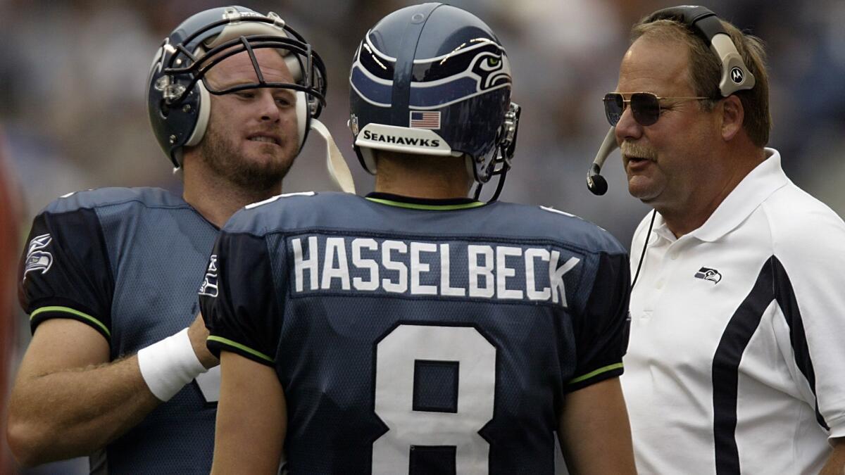 Trent Dilfer and Matt Hasselbeck played together in Seattle.