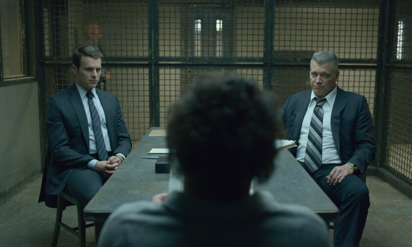 Celebrity Travel: Jonathan Groff and Holt McCallany in “Mindhunter”
