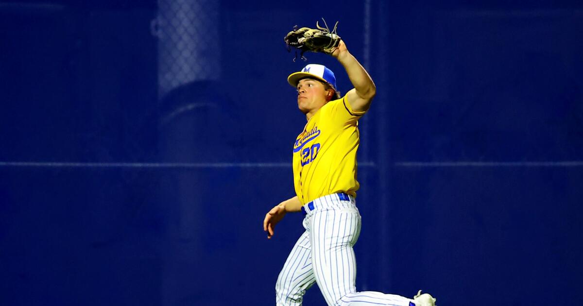 The Times’ top 25 high school baseball rankings