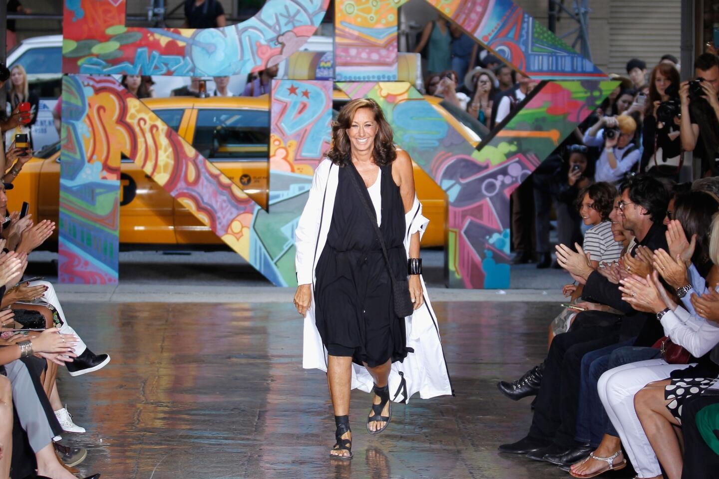 DKNY New York Ready to Wear Spring Summer Fashion designer Donna