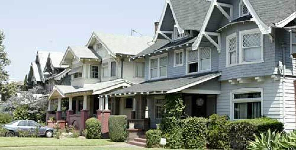 Harvard Heights' Craftsman-style homes, built between 1902 and 1910, were designed for upscale buyers.