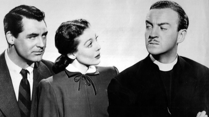 Cary Grant, Loretta Young and David Niven in "The Bishop's Wife."