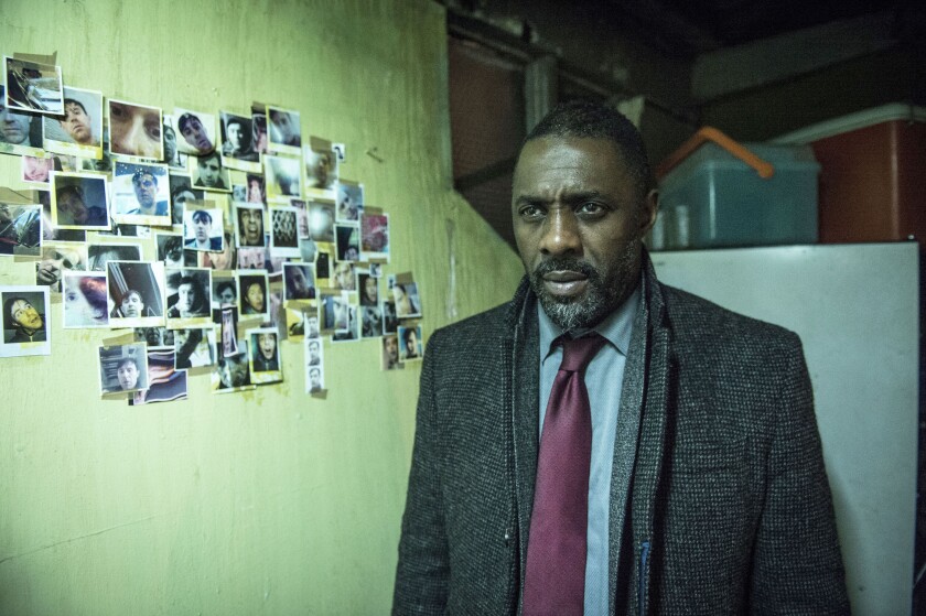 Idris Elba in “Luther.”  