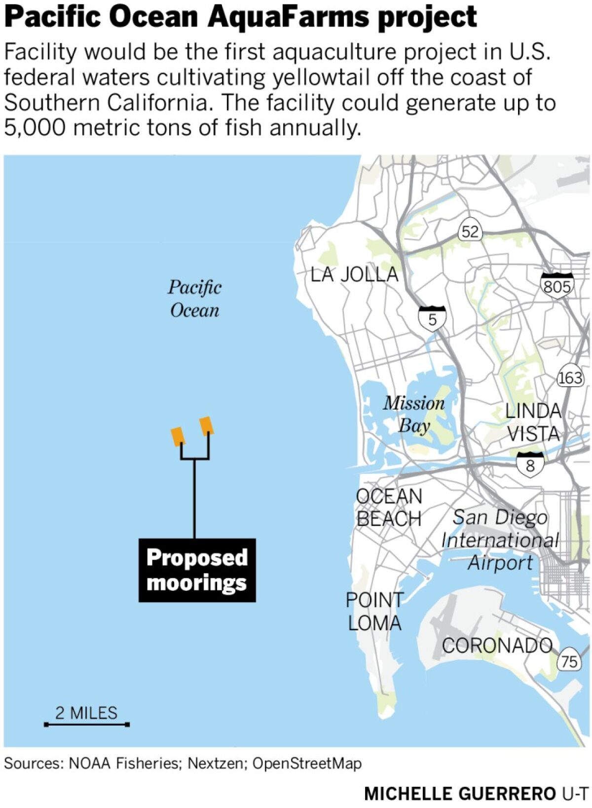 Pacific Ocean AquaFarms map