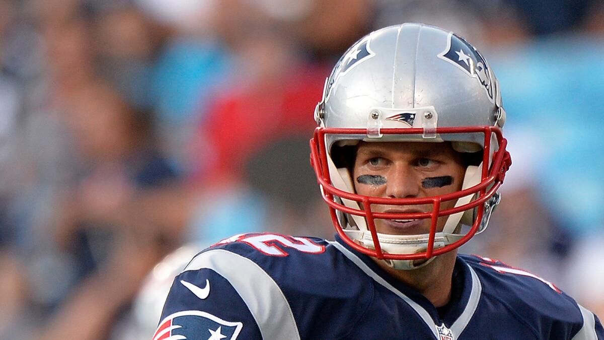 Tom Brady and the New England Patriots open the NFL season against the Pittsburg Steelers, on NBC.