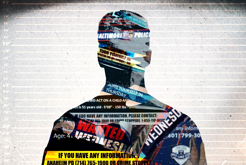 Illustration of law enforcement posters