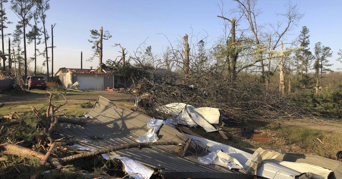 At least 21 killed as tornadoes hit parts of South, Midwest - Los ...