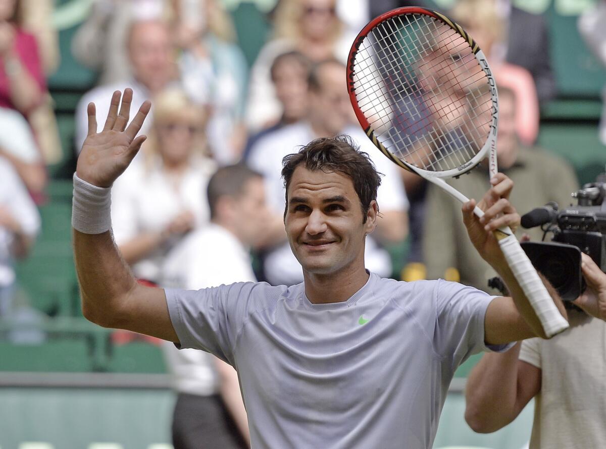 Roger Federer, shown earlier this year, is aiming to win the U.S. Open this year for the sixth time.