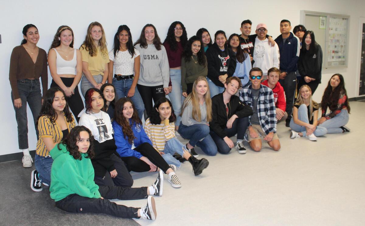 The 2020 La Jolla High School yearbook class rushed to finish the yearbook from home.