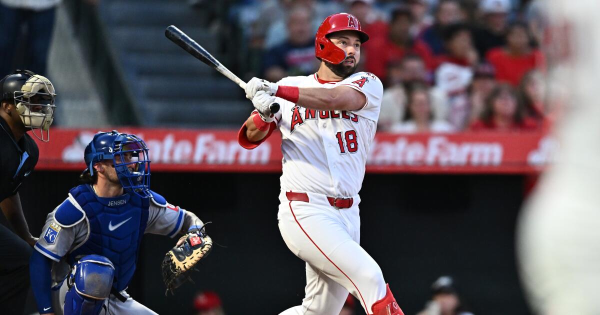 Nolan Schanuel’s big night isn’t enough for Angels in loss to Royals Nolan Schanuel’s big night isn’t enough for Angels in loss to Royals