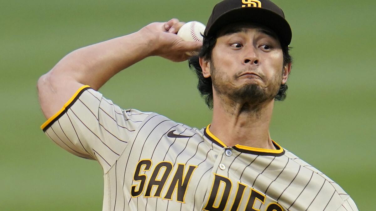 MLB: Yu Darvish dominates, Myers powers Padres past Pirates 6-2