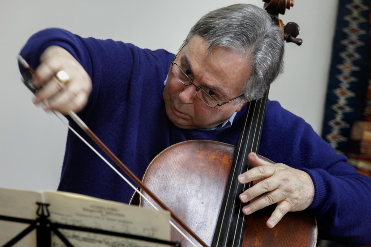 Ralph Kirshbaum, whose cello festival opens Friday.