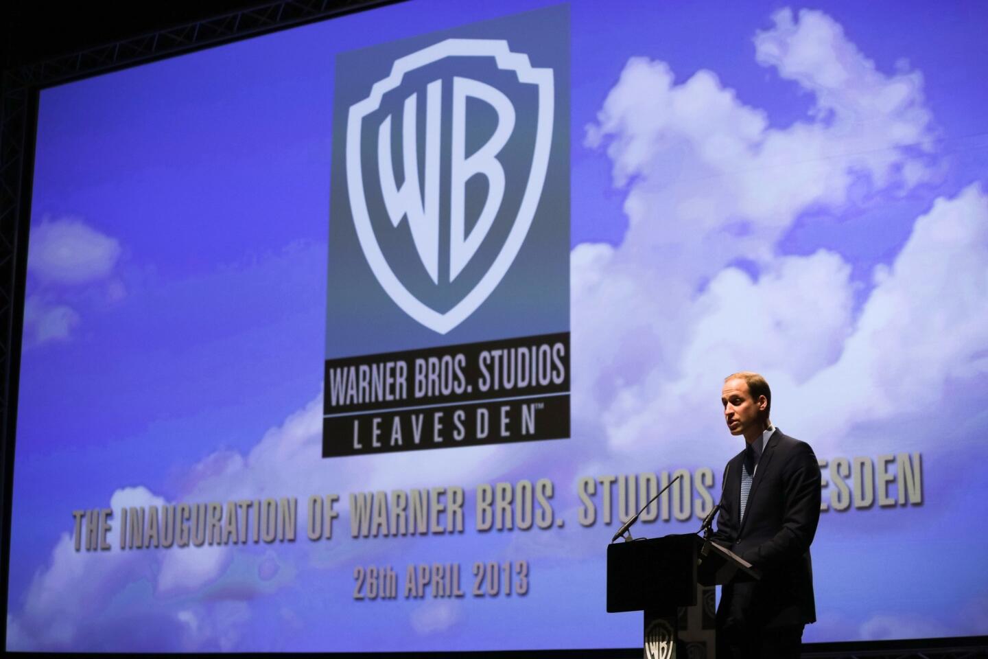 The royals visit Warner Bros. Studio Leavesden