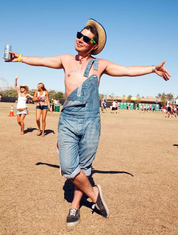 Matt Olsen, 22, is wearing overalls and "some sweet ... shades." "I'm epic. I'm all the time right now," said Olsen of his style.