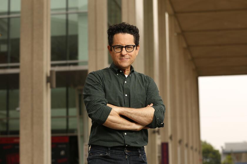 LOS ANGELES, CA - JUNE 18, 2019 - TV writer-producer and filmmaker J.J. Abrams at the Ahmanson Theater in the Los Angeles Music Center where he is taking on the role of theater producer for The Play That Goes Wrong photographed June 18, 2019. (Al Seib / Los Angeles Times)