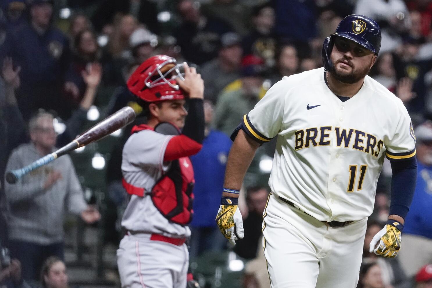 Rowdy Tellez's 2-run home run, 04/19/2022