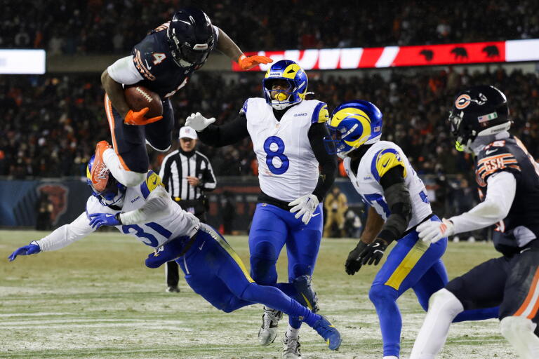 Bears Rams Game Rams defeat Chicago Bears in overtime to advance to NFC title game ...
