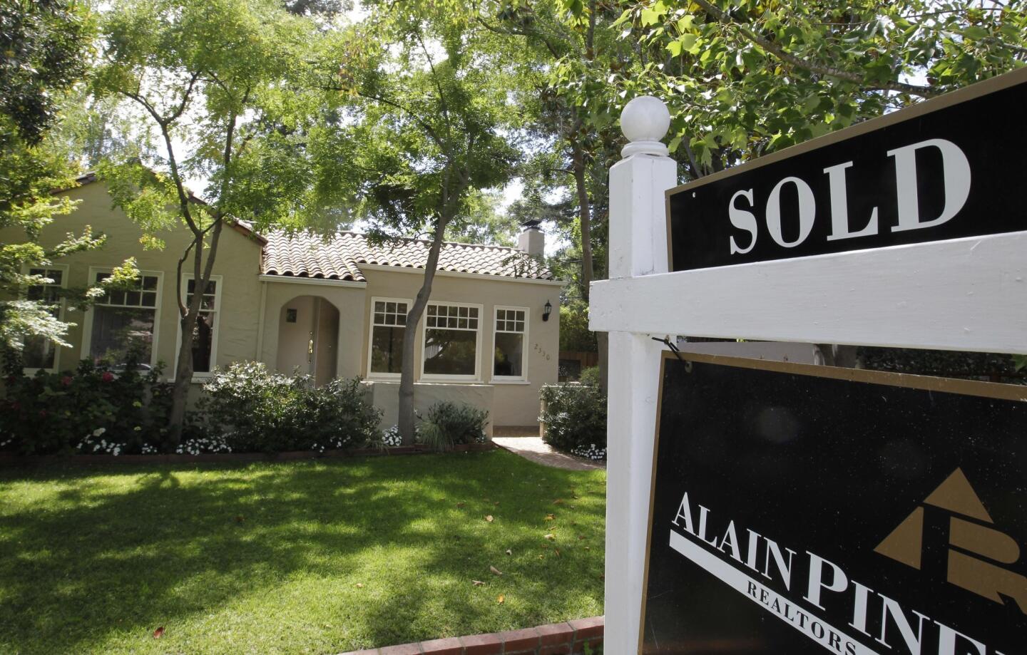 Palo Alto was No. 1 in the list of top cities to live in by Livability.com. The city, which has about 66,000 residents according to census figures, is home to Stanford University. Above, a 2012 file photo shows a view of a home sold in the area.