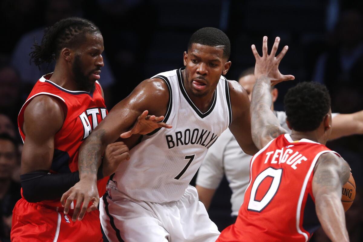 The Hawks will face a familiar face in Nets guard Joe Johnson, who spent seven seasons playing for Atlanta.