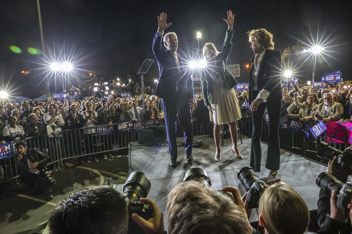 Joe Biden in Baldwin Hills 