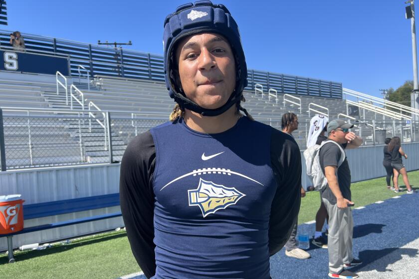 St. John Bosco junior safety Peyton Woodyard will be in action at the Edison tournament on S