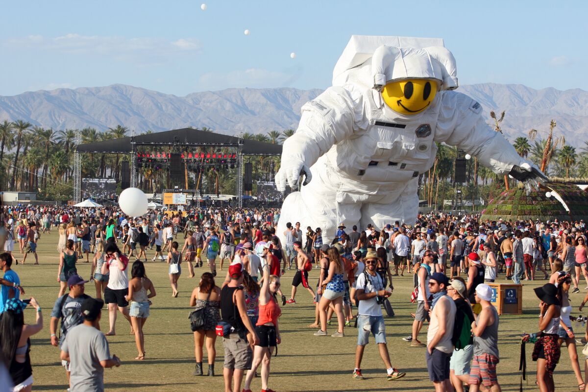 An executive familiar with Coachella's revenue said that it nets between $75 million and $100 million in profits annually and that an insurance payout in the event of a "force majeure" cancellation could total between $150 million and $200 million.