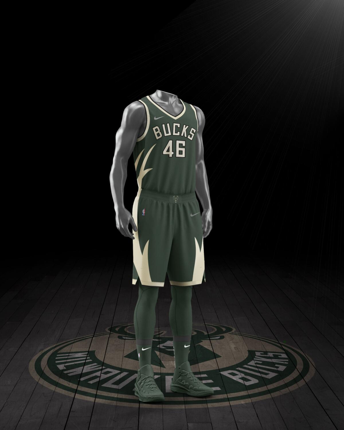 Milwaukee Bucks "Earned Edition" uniform