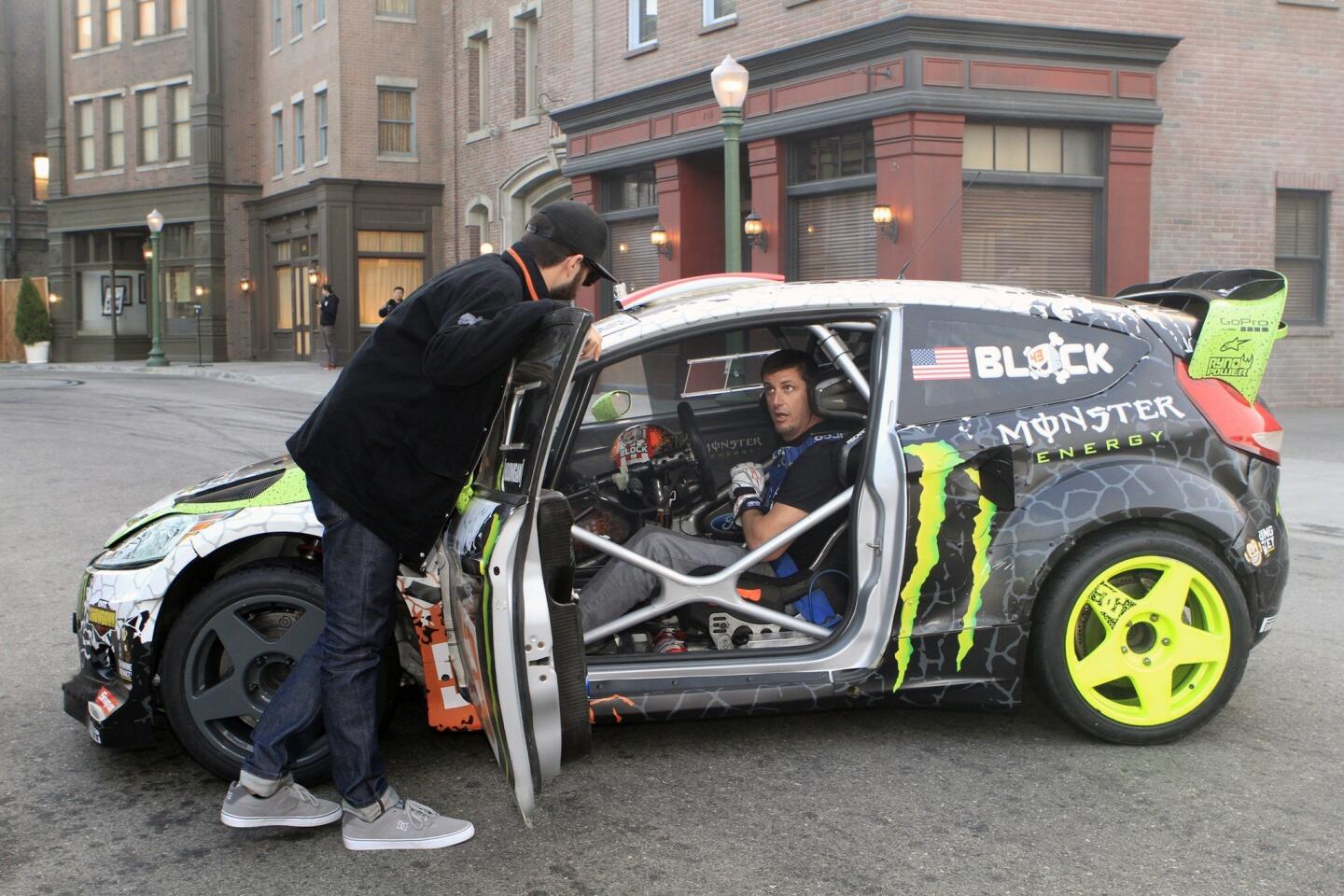 Stunt driver Ken Block