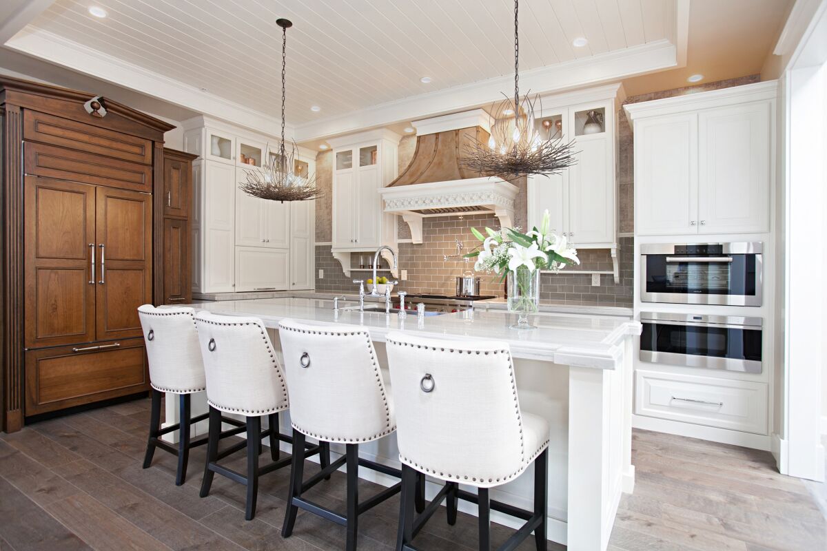 Vignettes throughout the Jackson Design & Remodeling showroom help visitors imagine what their home can look and feel like.