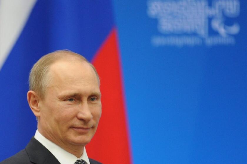 Vladimir Putin had high praise for the Russian Paralympic team.