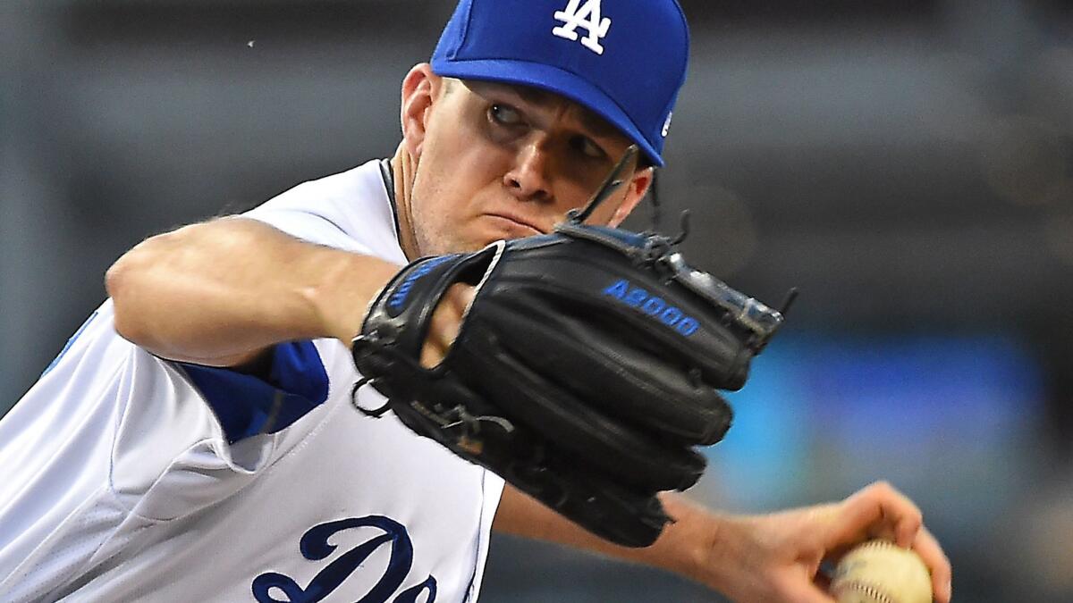 Dodgers' Alex Wood pitched 7 1/3 innings against Miami on May 19. It was his longest outing since 2015.