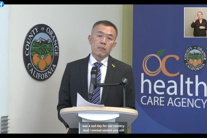 Dr. Clayton Chau, the director of the Orange County Health Care Agency, shares latest COVID-19 information. 