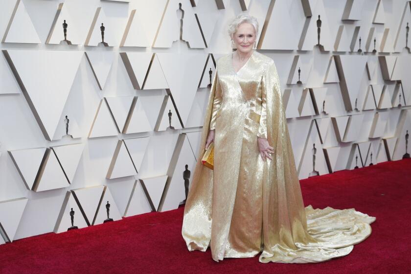 HOLLYWOOD, ?CA ? February 24, 2019 Glenn Close during the arrivals at the 91st Academy Awards on Sunday, February 24, 2019 at the Dolby Theatre at Hollywood & Highland Center in Hollywood, CA. (Jay L. Clendenin / Los Angeles Times)