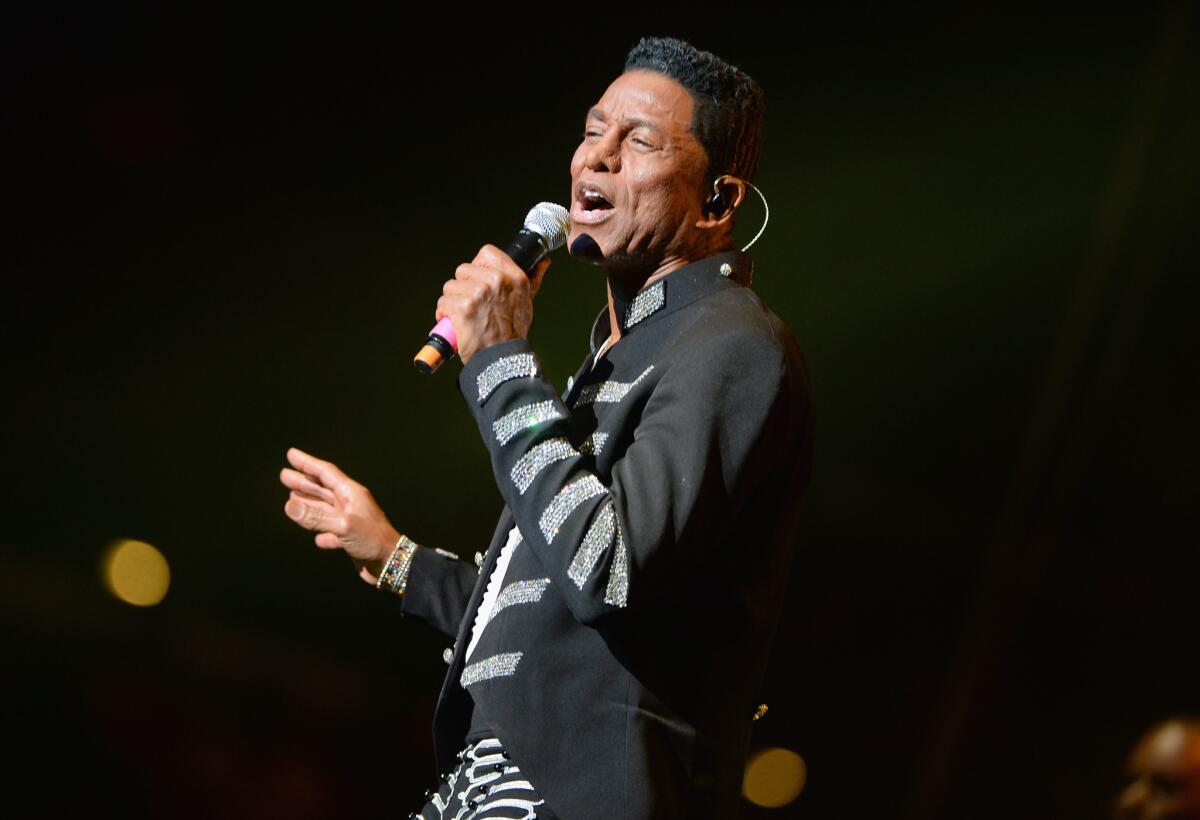 Jermaine Jackson performs onstage with the Jacksons at the 2013 BET Experience at Staples Center on June 30, 2013, in Los Angeles.