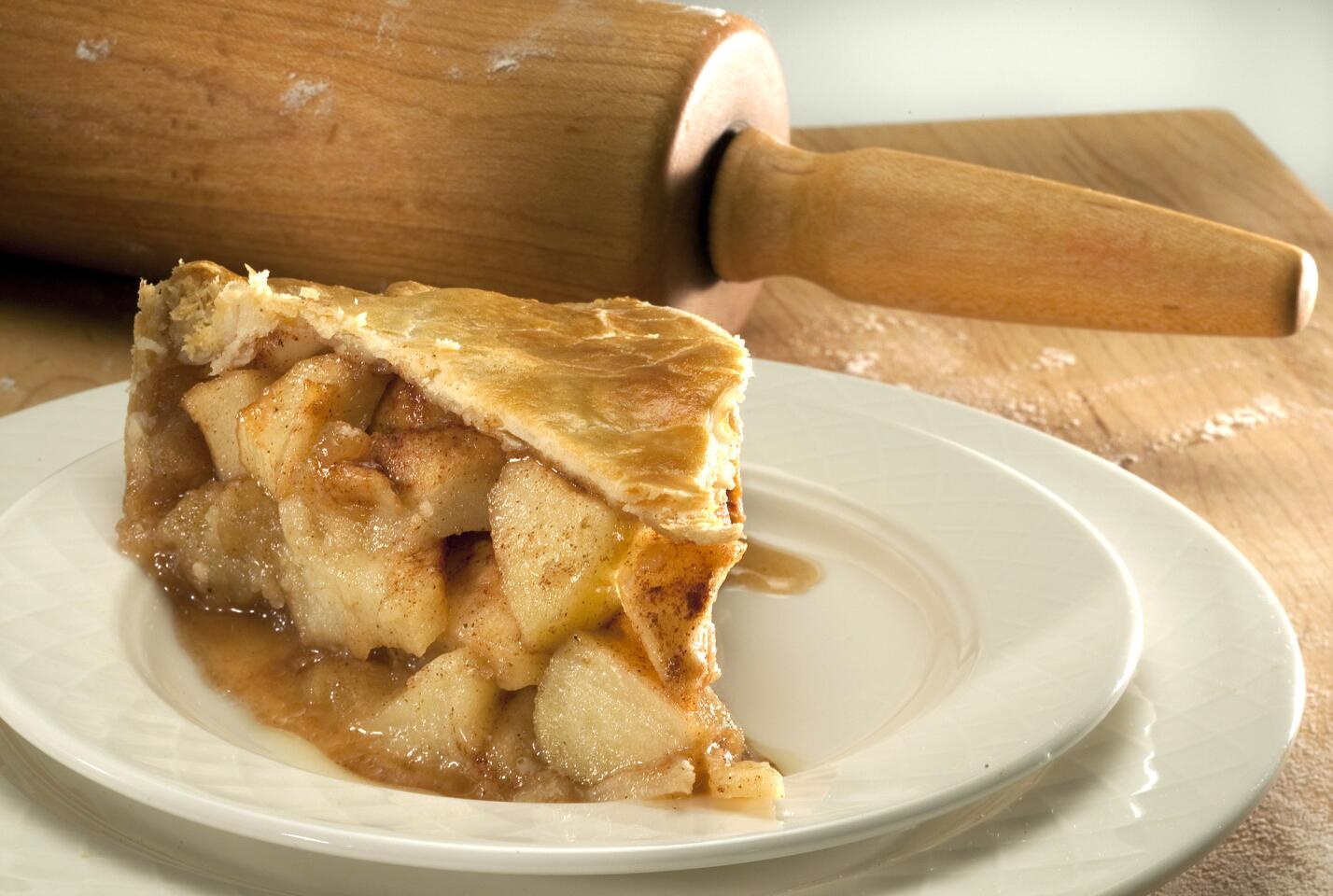 Cut into it and this award-winning apple pie is all about the fruit, generous hunks of gently baked apple, its pure, clean flavor enhanced by a sweet, spicy glaze. Click here for the recipe.