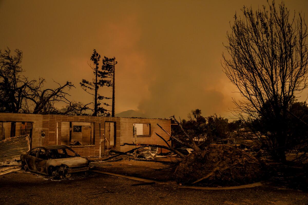 The Carr fire has destroyed at least 500 structures in Shasta County.