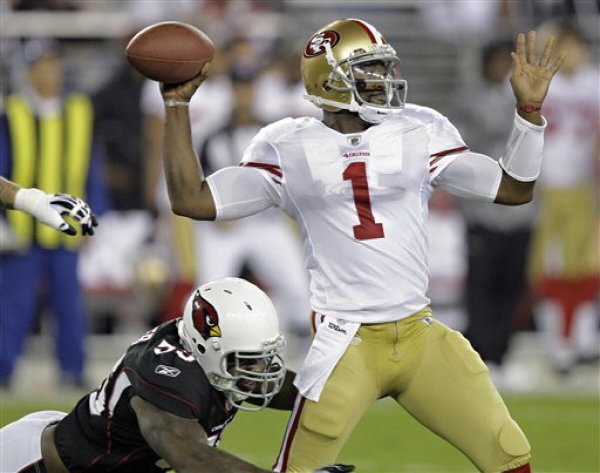 49ers power to 21-6 lead over Cardinals - The San Diego Union-Tribune