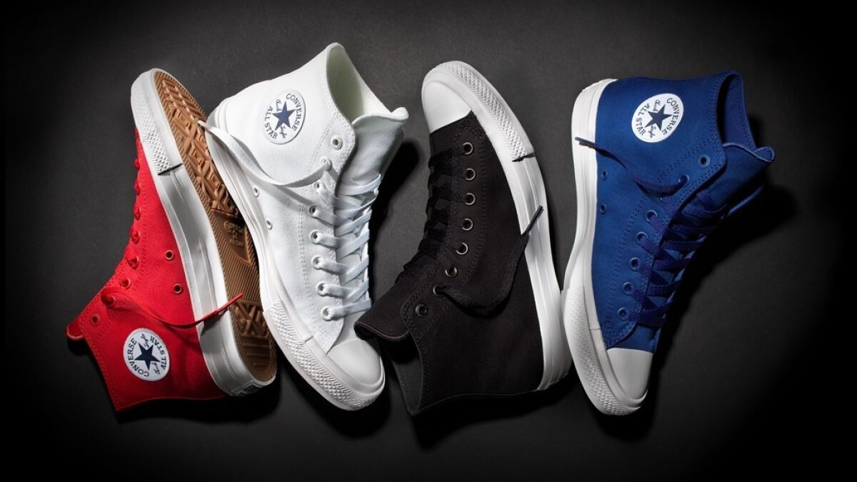 Converse unveils first new Chuck Taylor All Star sneaker since 1917 - Los  Angeles Times