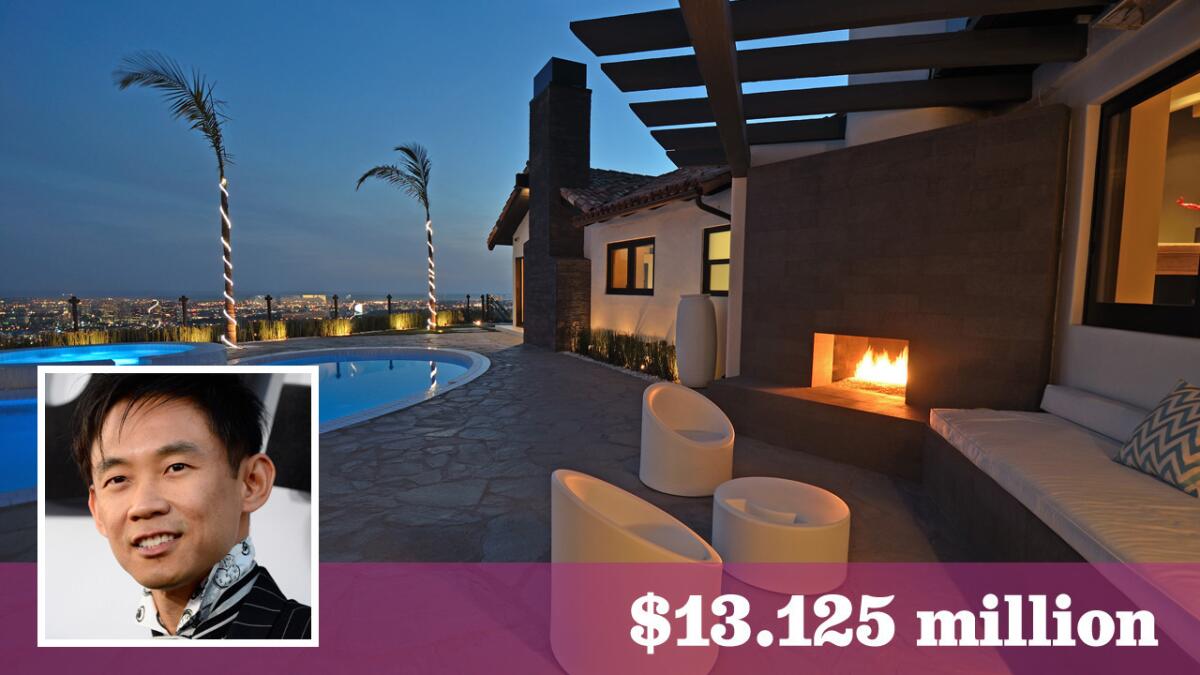 Hollywood filmmaker James Wan has sold his contemporary-style home in the Bird Streets of Hollywood Hills West for $13.125 million in an off-market deal.