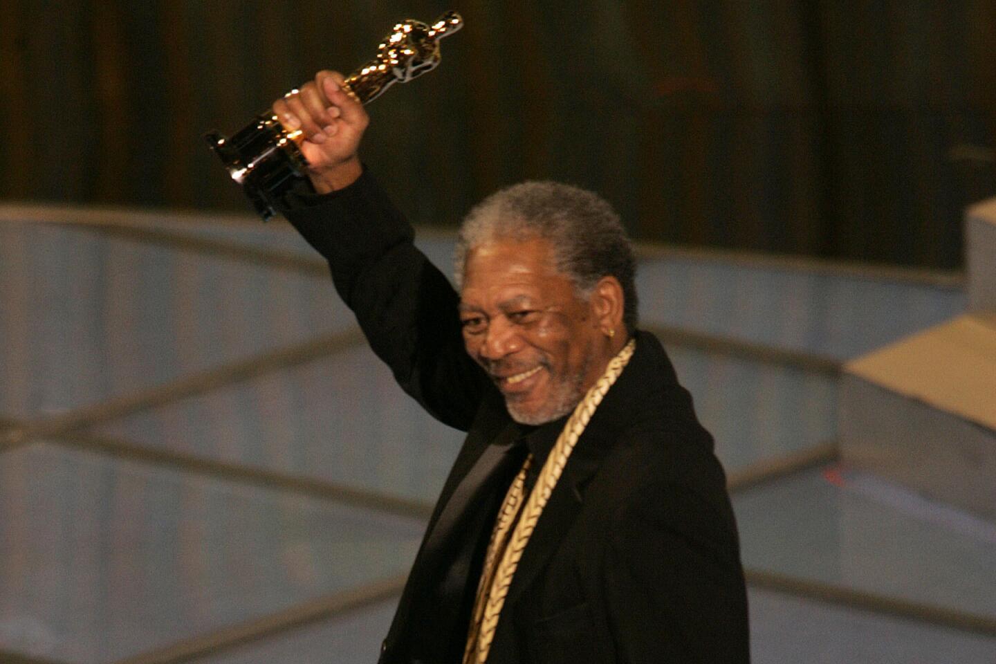 Morgan Freeman at the Oscars