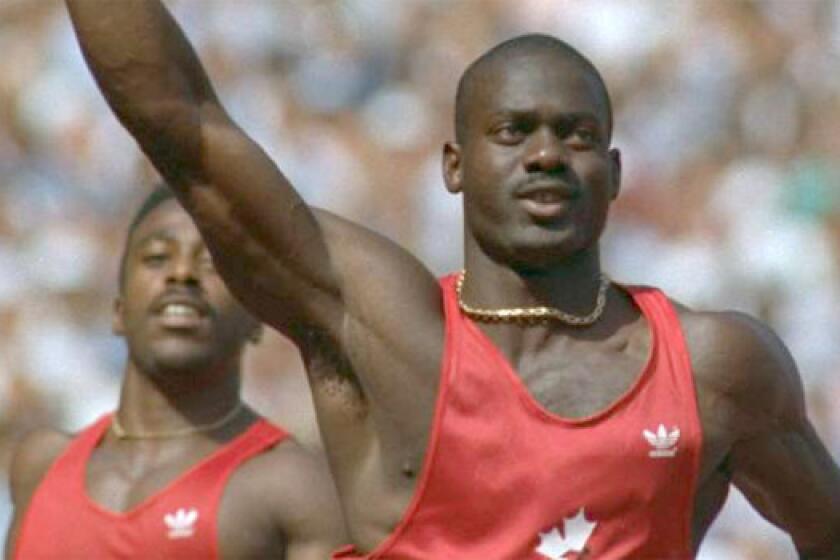 Ben Johnson, who was stripped of the gold medal he won at the 1988 Seoul Olympics, is taking part in an anti-doping initiative promoted by the sportswear company Skins.