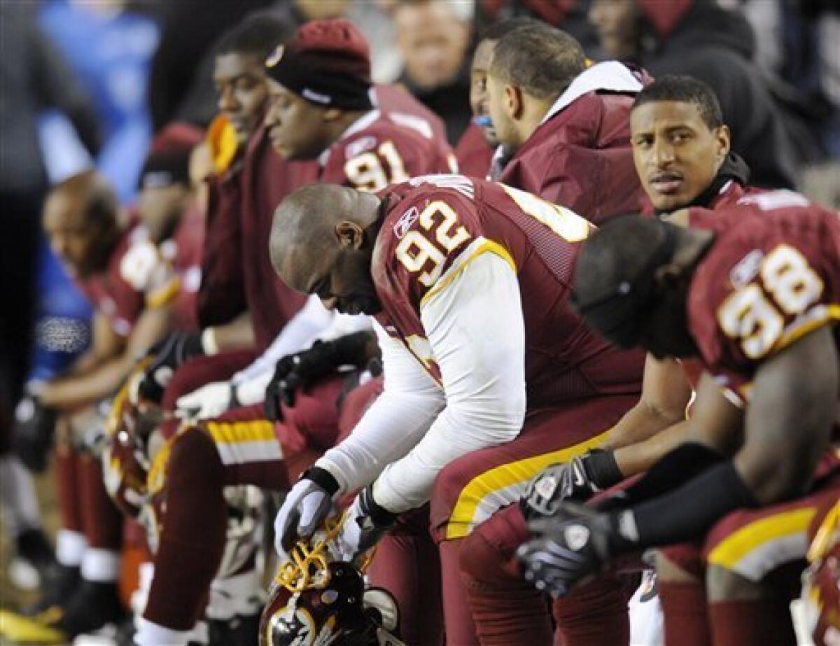 Redskins' Haynesworth sent home from practice - The San Diego Union-Tribune