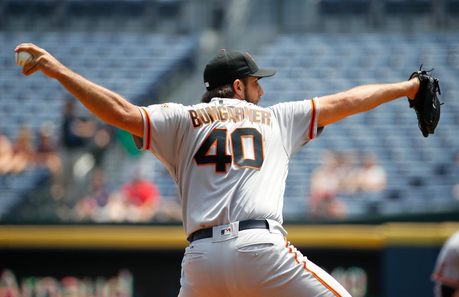 Giants' Madison Bumgarner makes his case for Home Run Derby