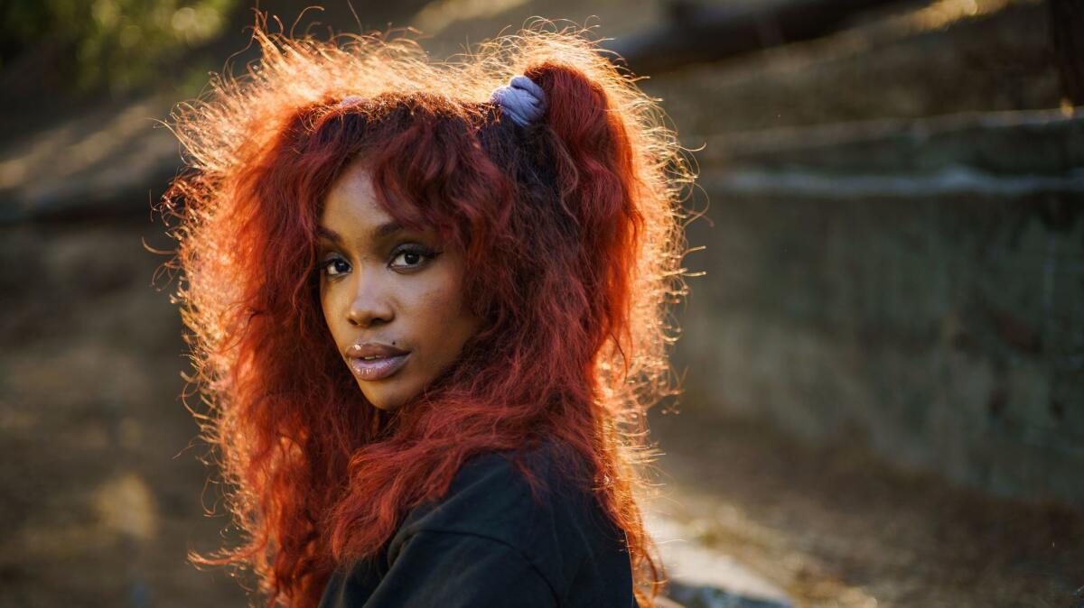 "I have a short attention span. If you put me in the studio every day, I’m gonna get lost," Sza says of the anxieties that affected the recording of her debut album, "Ctrl."
