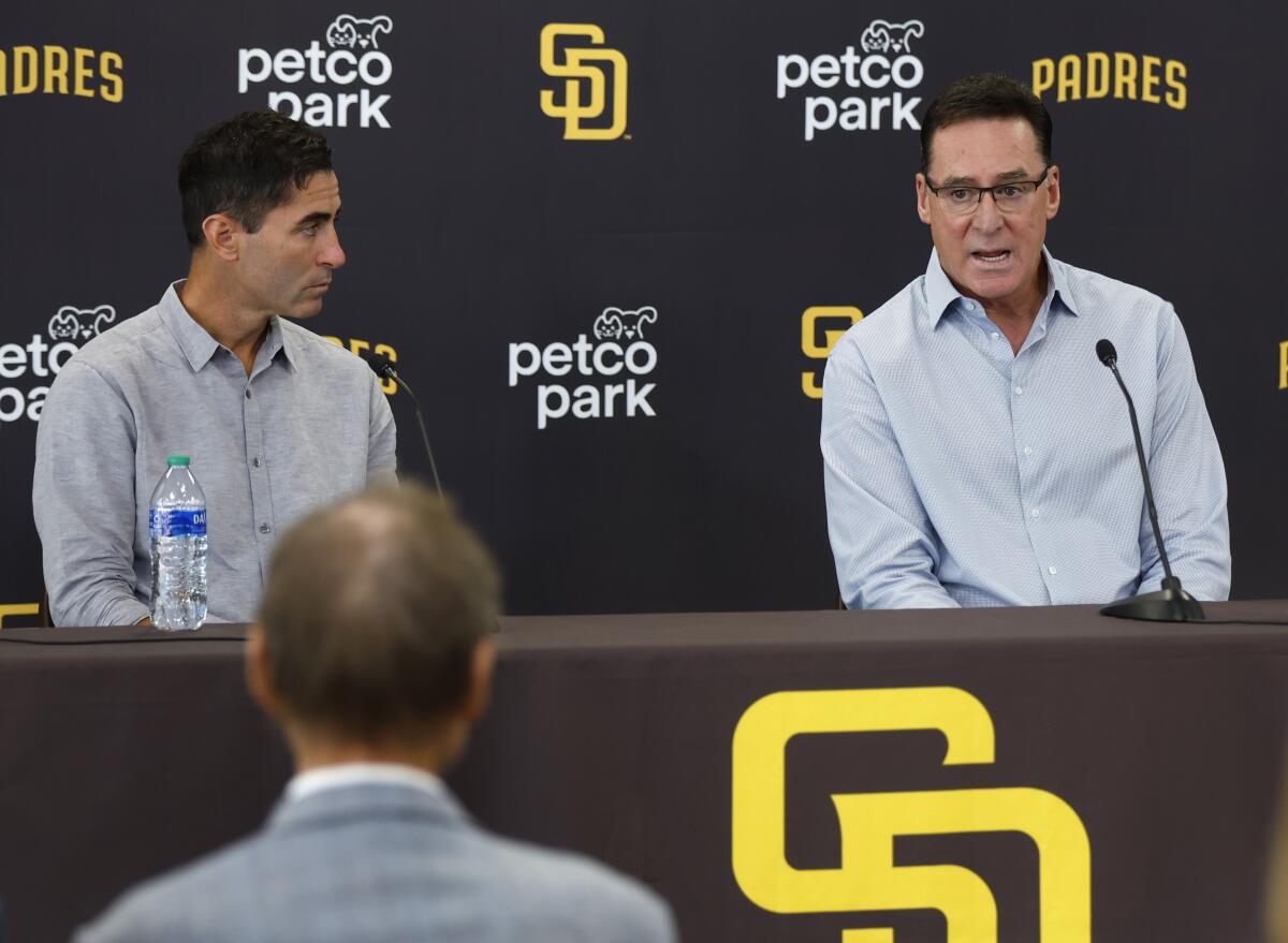 Padres chairman Seidler: Current team leadership has 'my full support