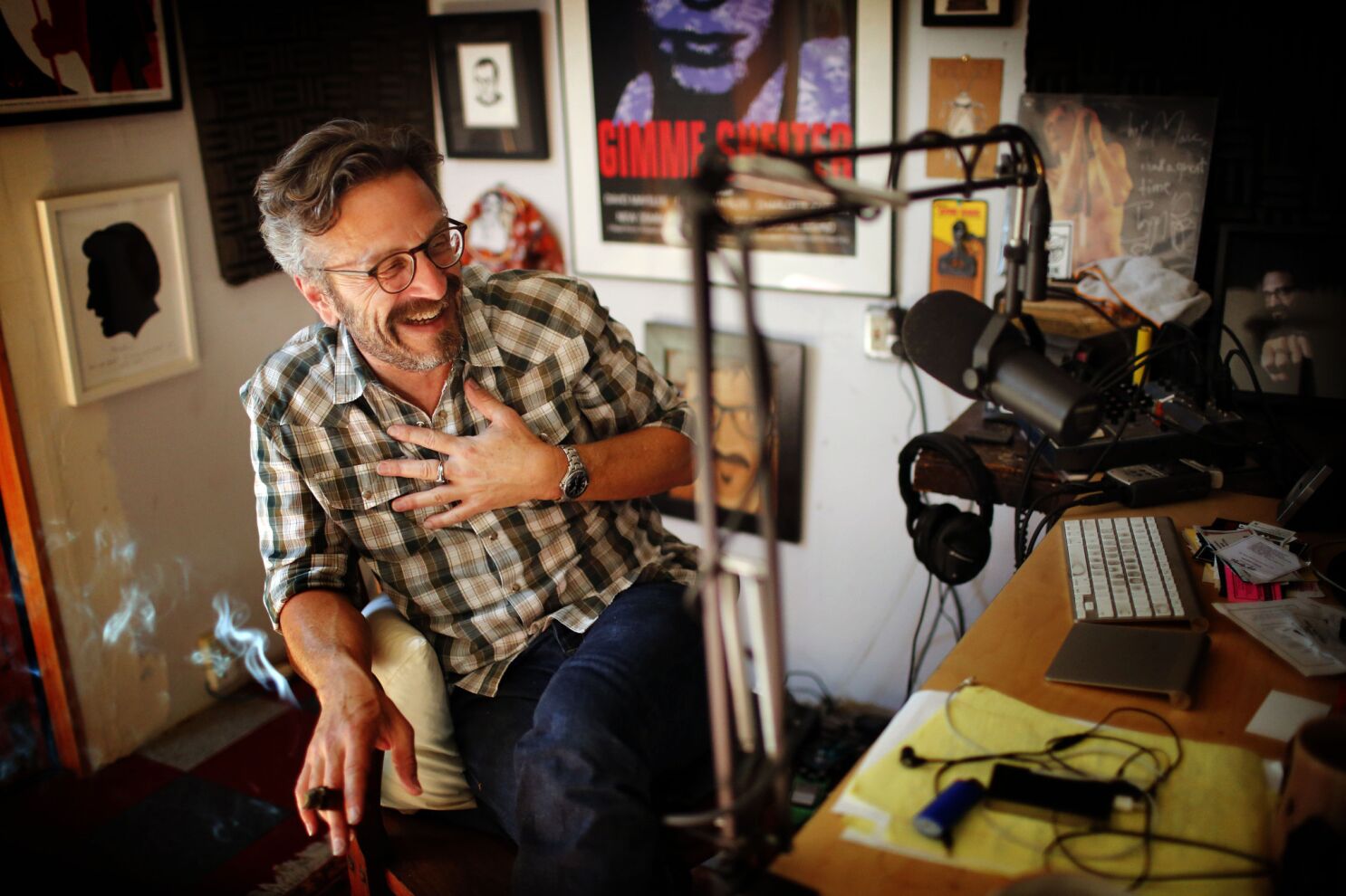 Podcaster in chief: How Marc Maron landed the Obama interview - Los Angeles  Times