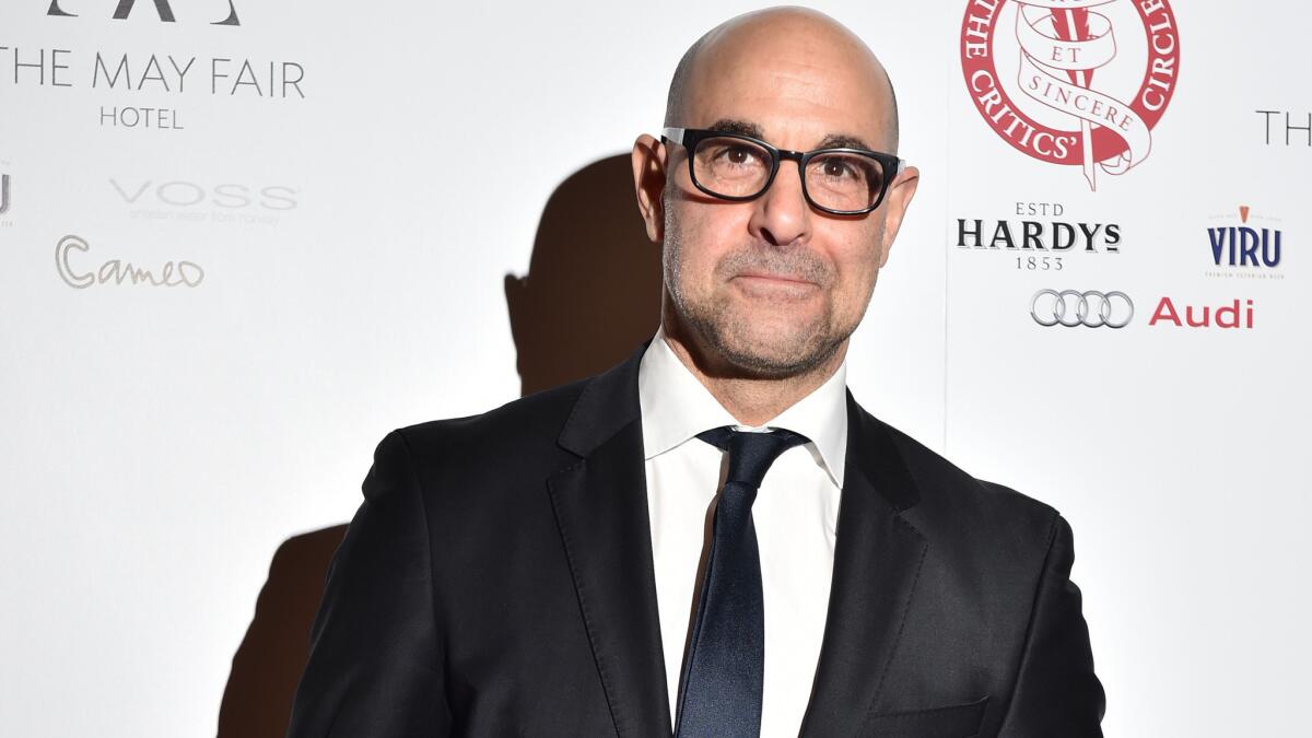 Stanley Tucci and wife Felicity Blunt welcome first child together -- Tucci's fourth.