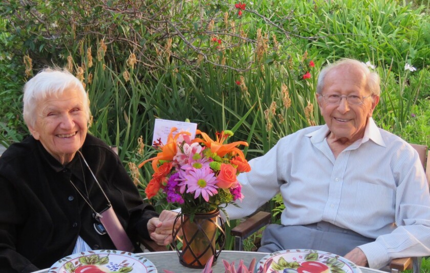Dr. William and Pearl Good at their 65th wedding anniversary celebration two years ago.