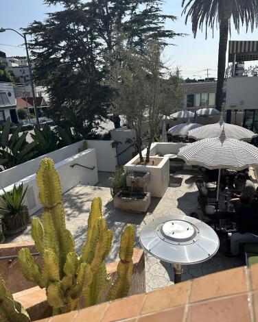 Marco Polo's patio in Silver Lake.