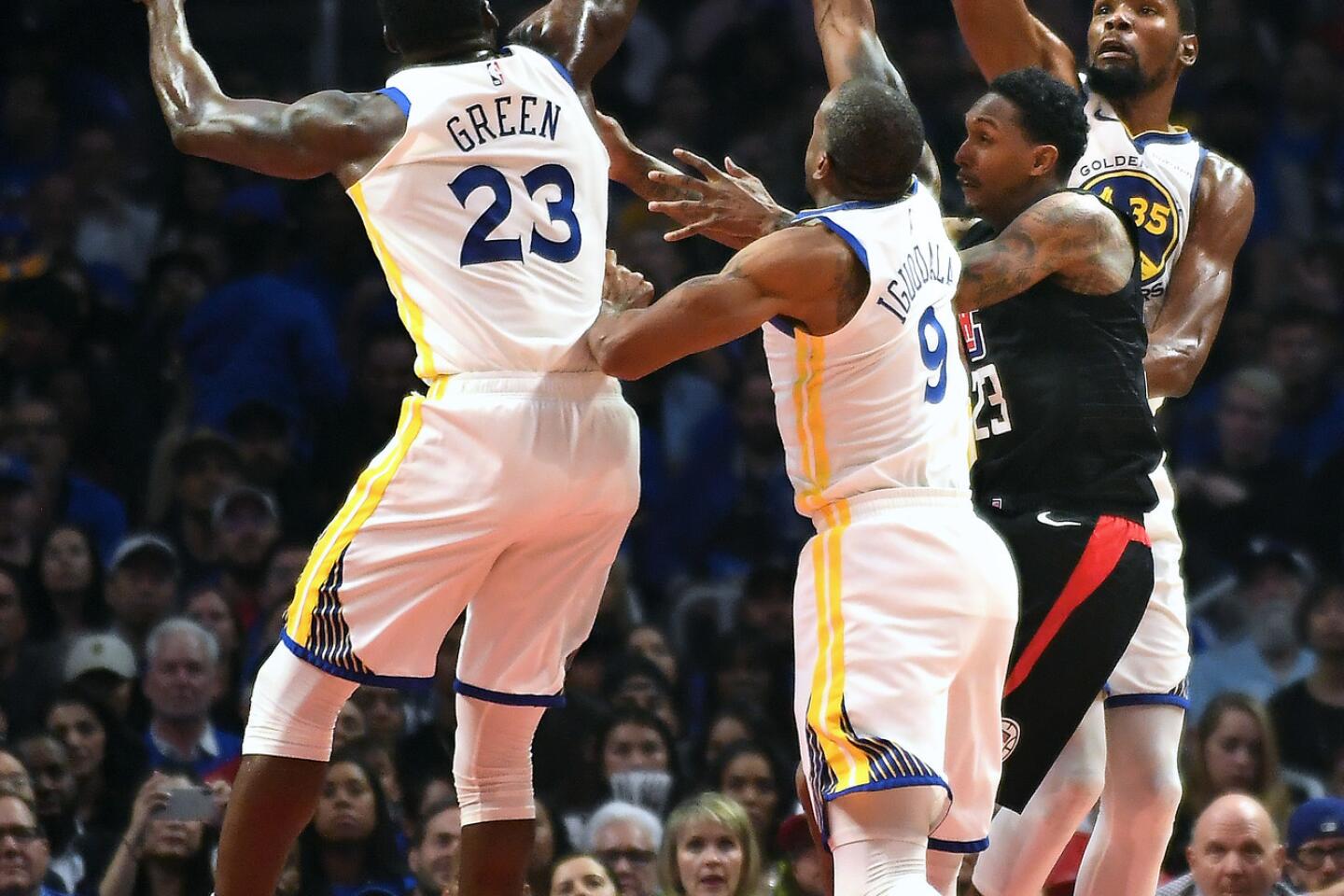 Sparking Warriors' defense gets Draymond Green charged up